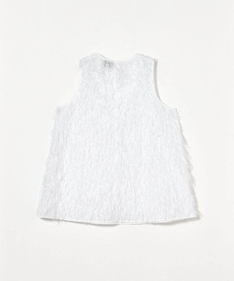 UNITED ARROWS「ヘアリー カットジャガード チュニック」|シャツ・ブラウス|