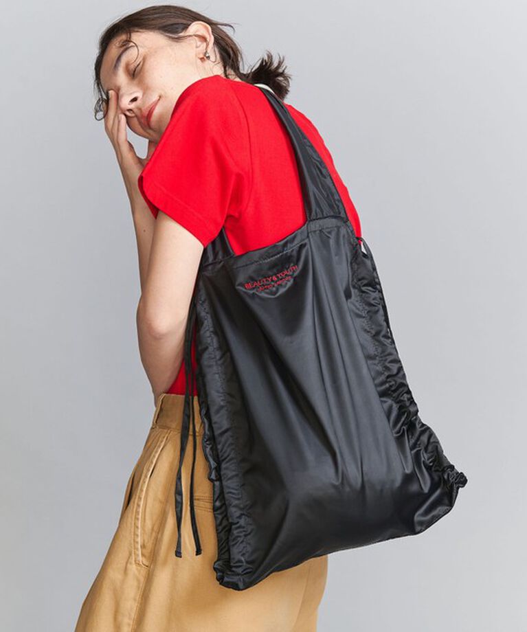 BEAUTY&YOUTH UNITED ARROWS「ロゴ シャーリング トートバッグ」|トートバッグ|