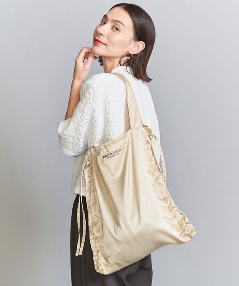 BEAUTY&YOUTH UNITED ARROWS「ロゴ シャーリング トートバッグ」|トートバッグ|