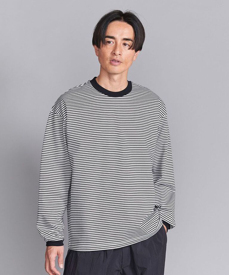 BEAUTY&YOUTH UNITED ARROWS「サンドイッチ ボーダー クルーネック カットソー」|Tシャツ・カットソー|
