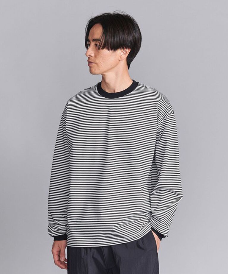 BEAUTY&YOUTH UNITED ARROWS「サンドイッチ ボーダー クルーネック カットソー」|Tシャツ・カットソー|
