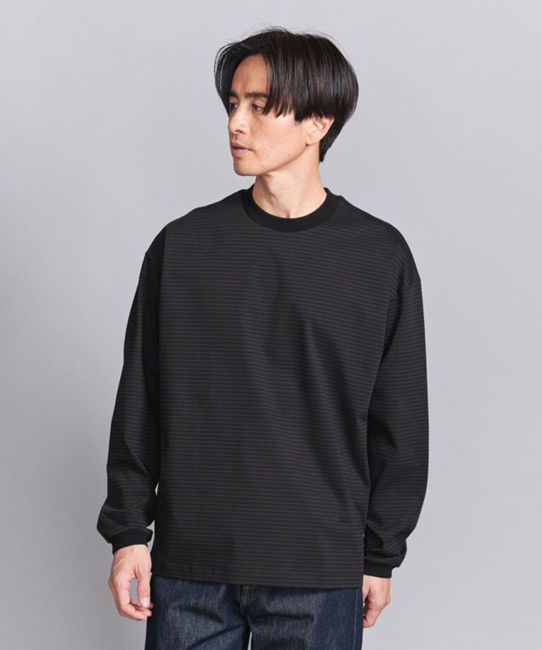 BEAUTY&YOUTH UNITED ARROWS「サンドイッチ ボーダー クルーネック カットソー」|Tシャツ・カットソー|