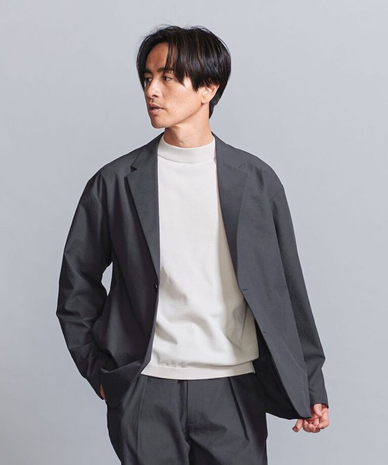 BEAUTY&YOUTH UNITED ARROWS「KOMATSU PACK 2ボタン リラックスシルエット ジャケット -セットアップ対応 撥水機能-」|テーラードジャケット|