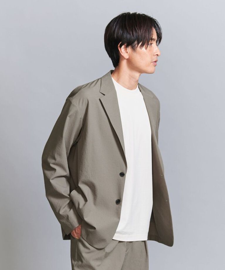 BEAUTY&YOUTH UNITED ARROWS「KOMATSU PACK 2ボタン リラックスシルエット ジャケット -セットアップ対応 撥水機能-」|テーラードジャケット|