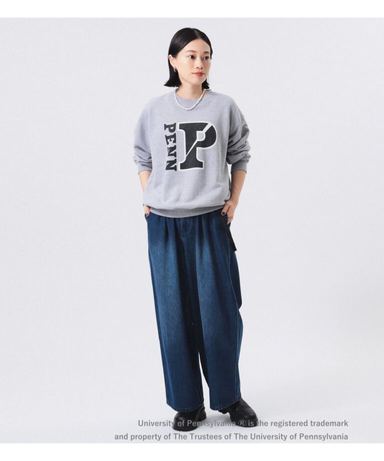 BEAMSBOY「Gramicci × BEAMS BOY / 別注 ワイド デニム パンツ」|チノ|