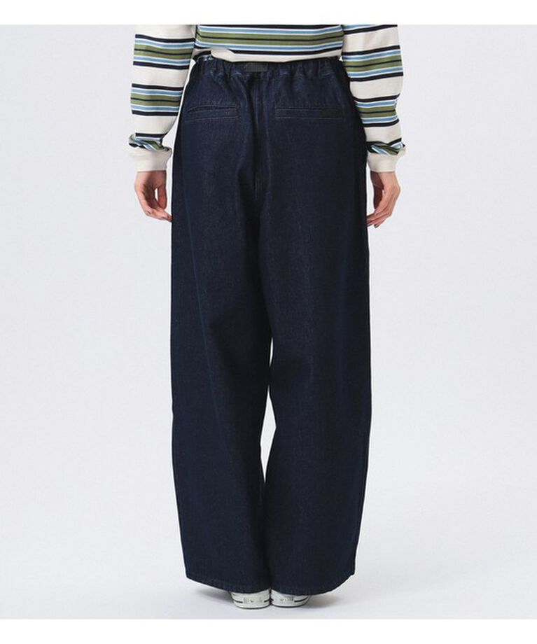 BEAMSBOY「Gramicci × BEAMS BOY / 別注 ワイド デニム パンツ」|チノ|