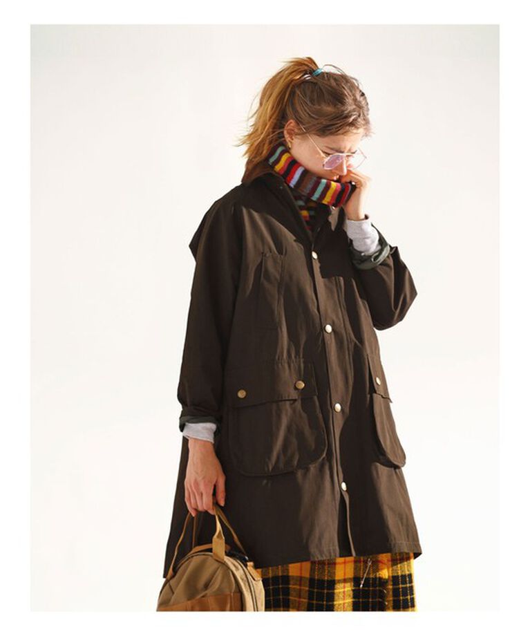 BEAMSBOY「Barbour / 別注 Balvenie Jacket 24AW」|ダッフルコート|D.OLIVE