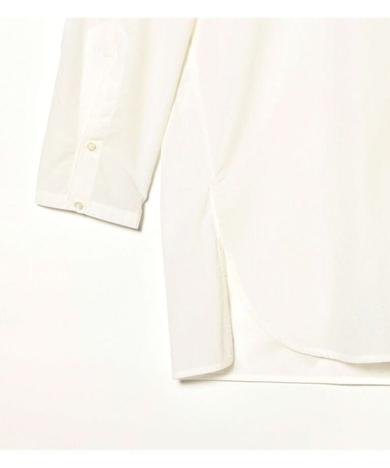 Demi-Luxe BEAMS 「TICCA / コットン スタンドネック スクエアシャツ」|シャツ・ブラウス|