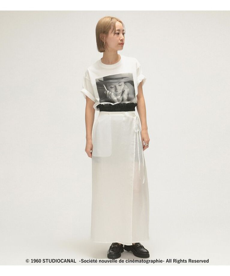 BEAMSBOY「maturely / ジャン=リュック・ゴダール プリント Tシャツ」|Tシャツ・カットソー|