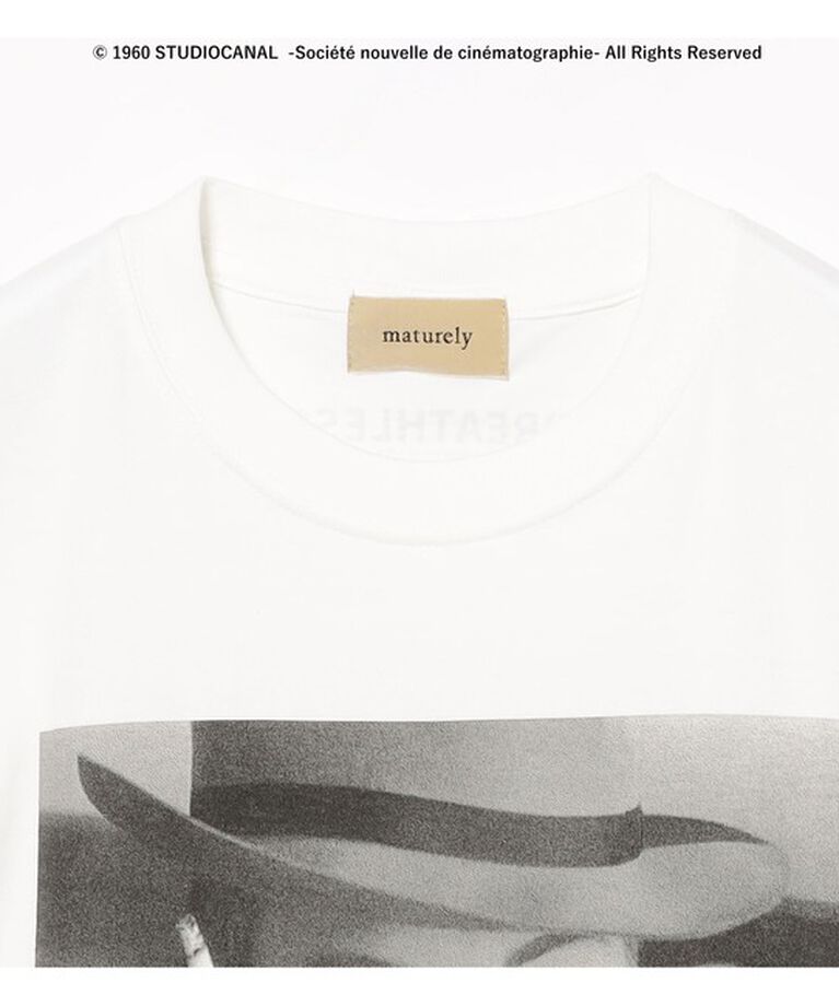 BEAMSBOY「maturely / ジャン=リュック・ゴダール プリント Tシャツ」|Tシャツ・カットソー|