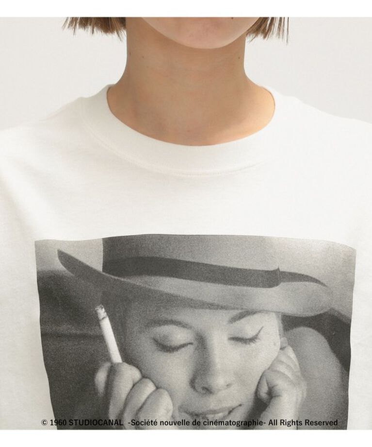 BEAMSBOY「maturely / ジャン=リュック・ゴダール プリント Tシャツ」|Tシャツ・カットソー|