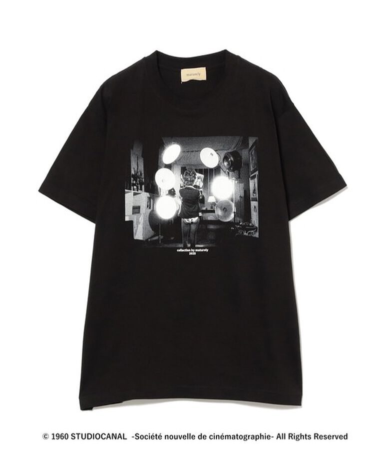 BEAMSBOY「maturely / ジャン=リュック・ゴダール プリント Tシャツ」|Tシャツ・カットソー|