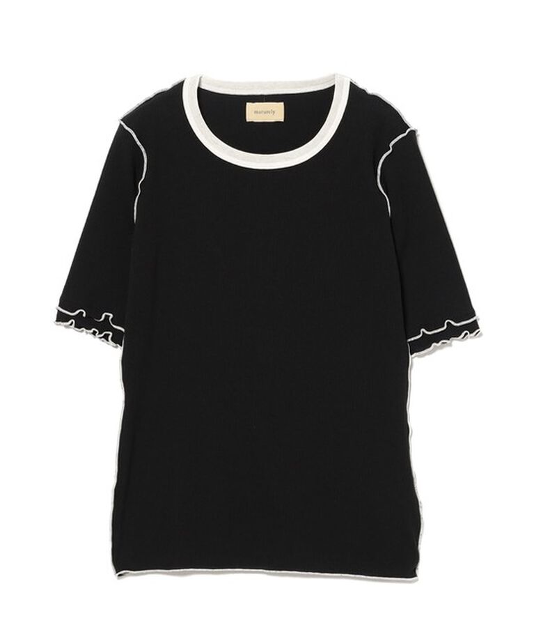 BEAMSBOY「maturely / リブ トリム ＆ メロー」|Tシャツ・カットソー|