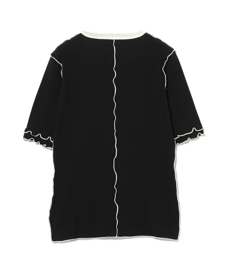 BEAMSBOY「maturely / リブ トリム ＆ メロー」|Tシャツ・カットソー|