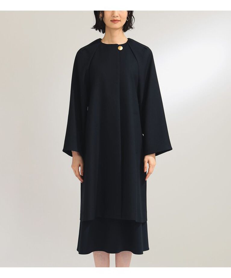 Demi-Luxe BEAMS 「フレアー ラグランスリーブ コート」|ダッフルコート|
