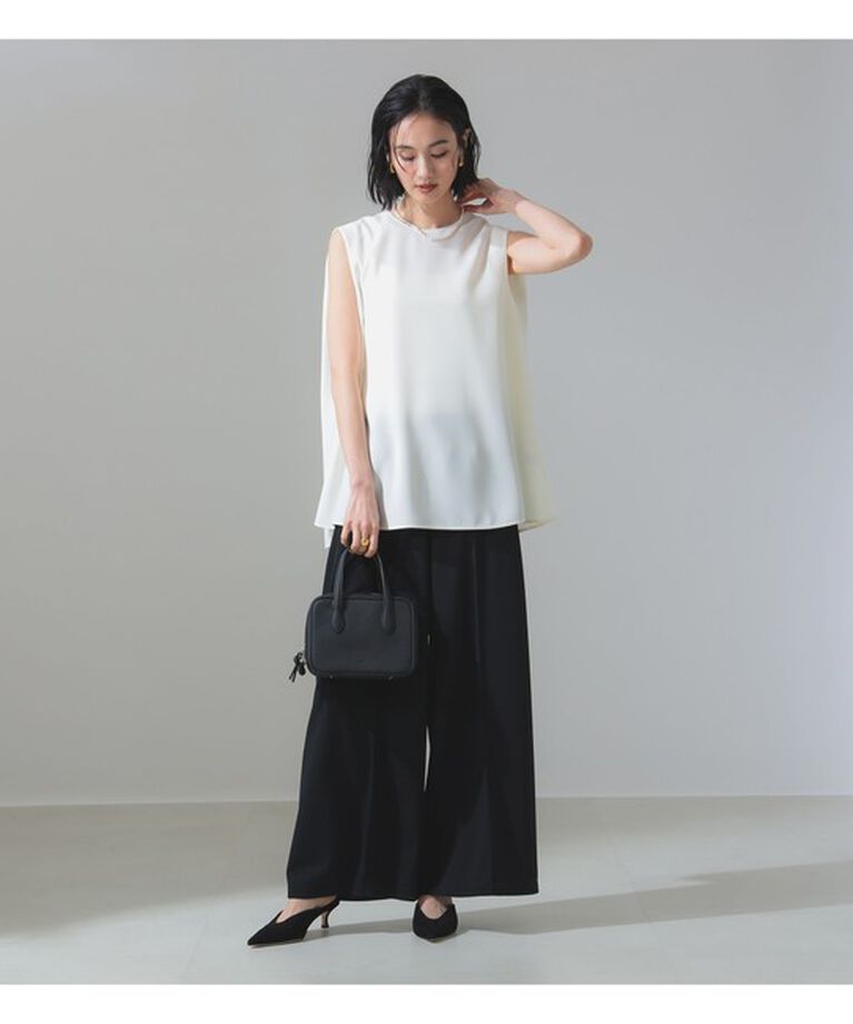 Demi-Luxe BEAMS 「ジョーゼット フレア ブラウス」|シャツ・ブラウス|