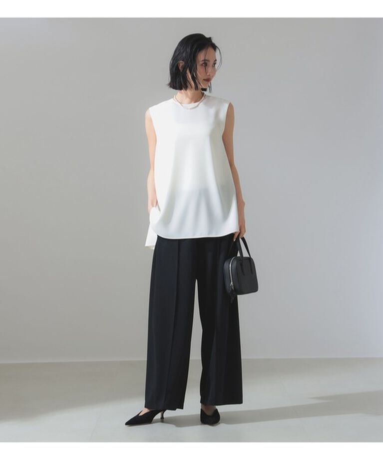Demi-Luxe BEAMS 「ジョーゼット フレア ブラウス」|シャツ・ブラウス|