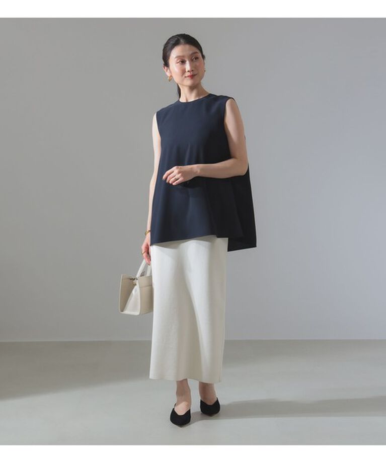 Demi-Luxe BEAMS 「ジョーゼット フレア ブラウス」|シャツ・ブラウス|