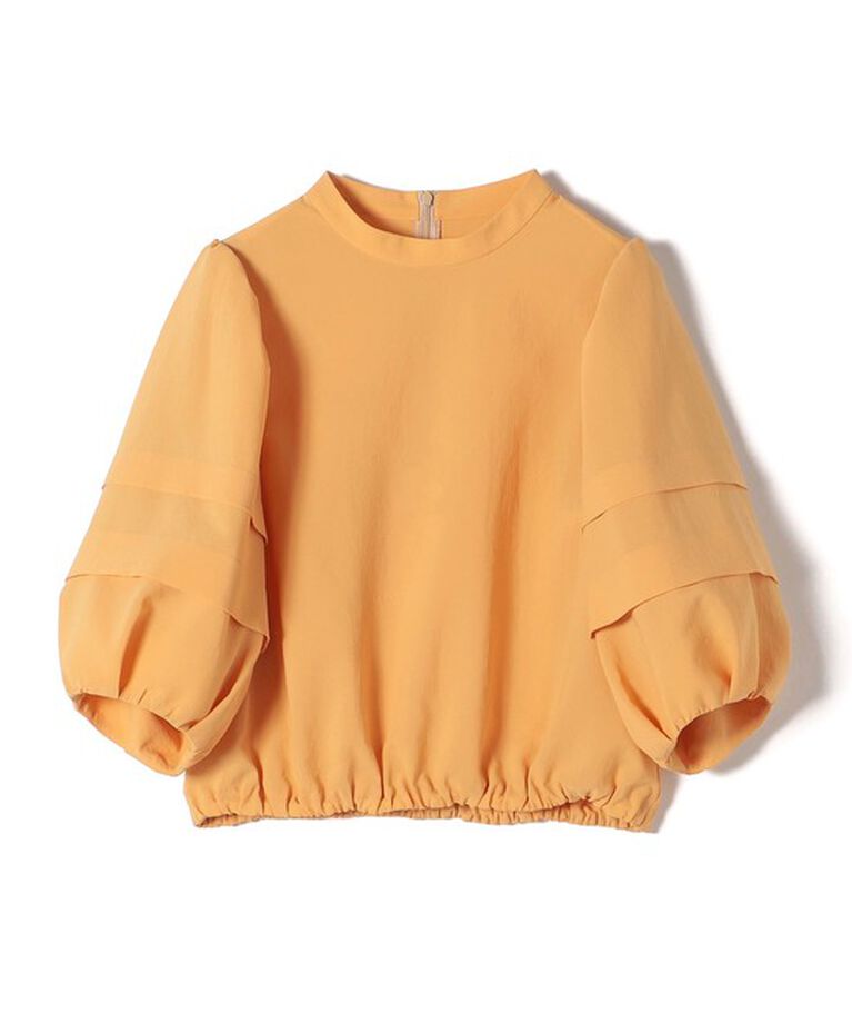 SHIPS for women「〈手洗い可能〉ECO ttony ボリューム スリーブ ブラウス◇」|シャツ・ブラウス|