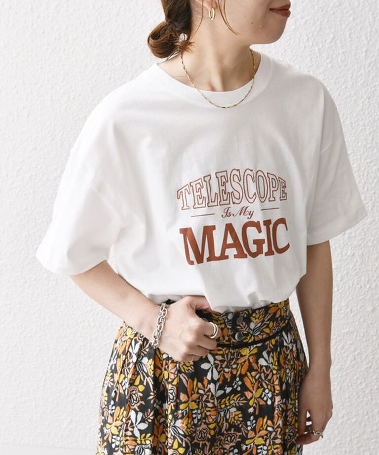 SHIPS any「SHIPS any:〈洗濯機可能〉ロゴ プリント TEE」|Tシャツ・カットソー|