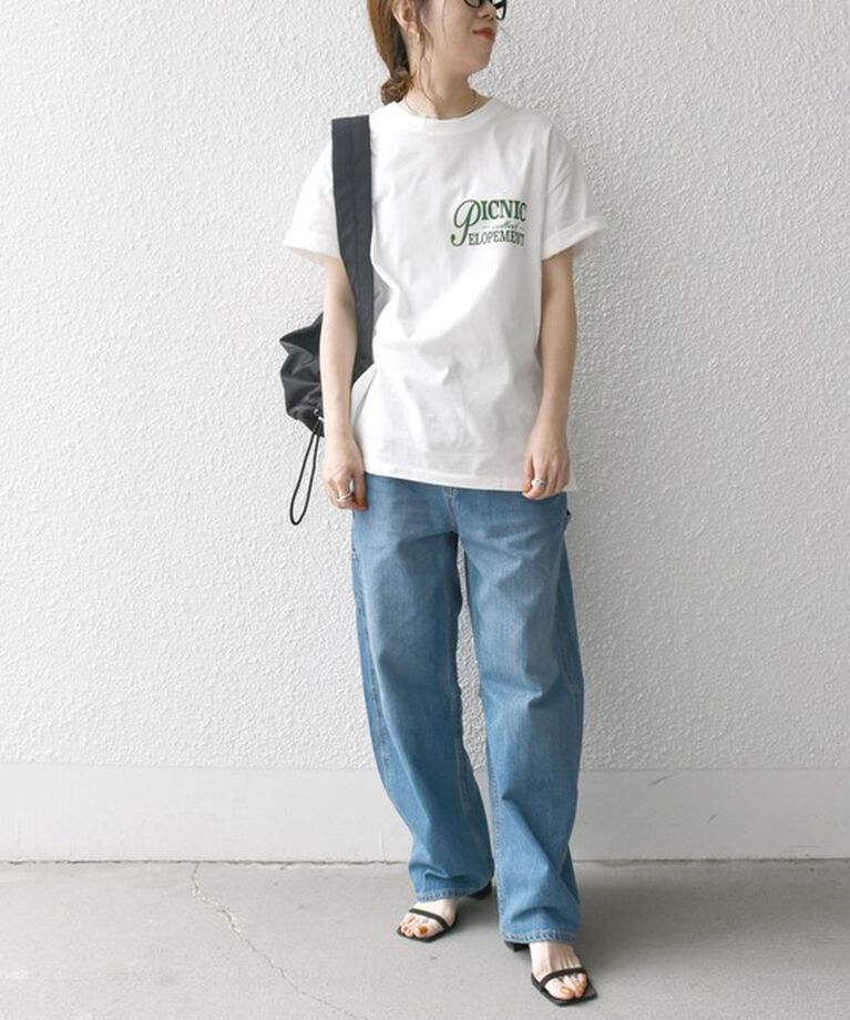 SHIPS any「SHIPS any:〈洗濯機可能〉ロゴ プリント TEE」|Tシャツ・カットソー|