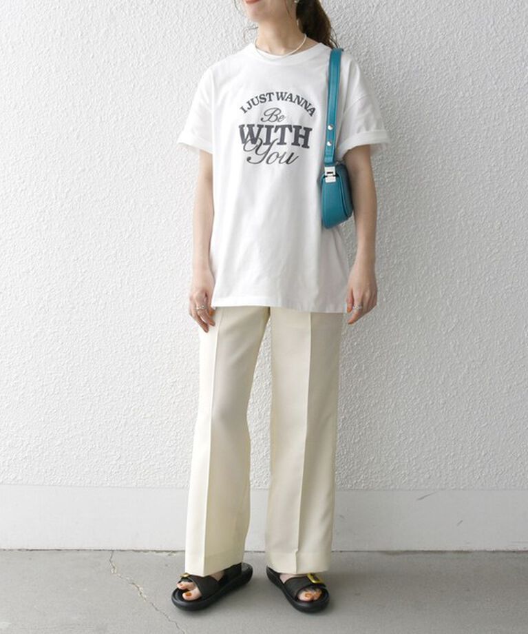 SHIPS any「SHIPS any:〈洗濯機可能〉ロゴ プリント TEE」|Tシャツ・カットソー|