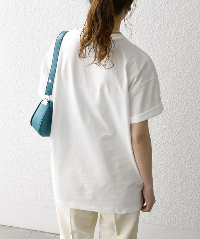 SHIPS any「SHIPS any:〈洗濯機可能〉ロゴ プリント TEE」|Tシャツ・カットソー|