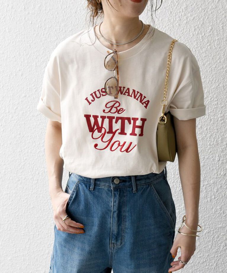SHIPS any「SHIPS any:〈洗濯機可能〉ロゴ プリント TEE」|Tシャツ・カットソー|