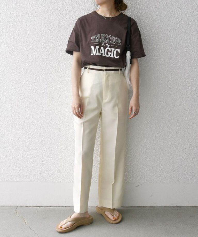 SHIPS any「SHIPS any:〈洗濯機可能〉ロゴ プリント TEE」|Tシャツ・カットソー|