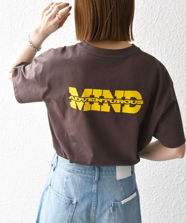 SHIPS any「SHIPS any:〈洗濯機可能〉ロゴ プリント TEE」|Tシャツ・カットソー|