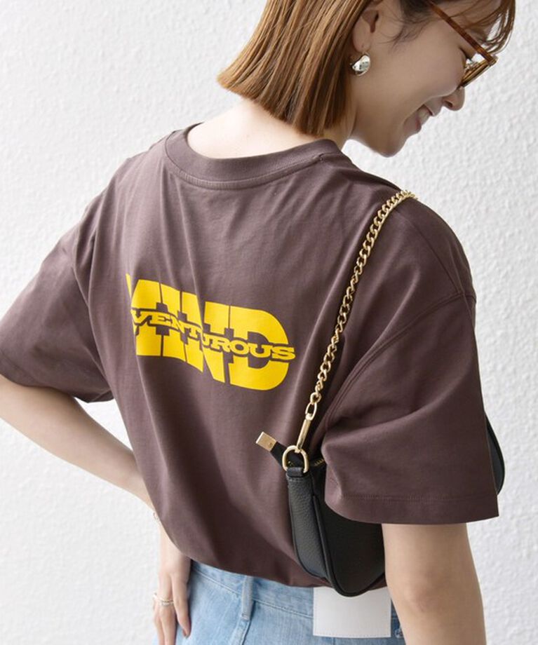 SHIPS any「SHIPS any:〈洗濯機可能〉ロゴ プリント TEE」|Tシャツ・カットソー|