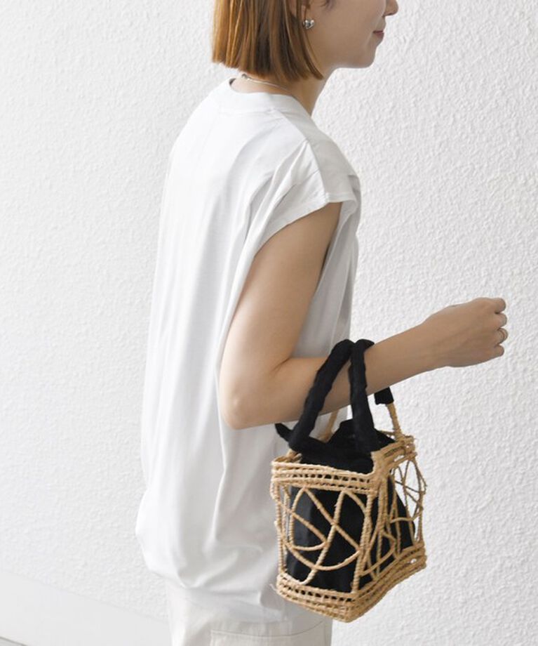 SHIPS any「SHIPS any:〈洗濯機可能〉ショルダータック フレンチ ルーズ TEE」|Tシャツ・カットソー|