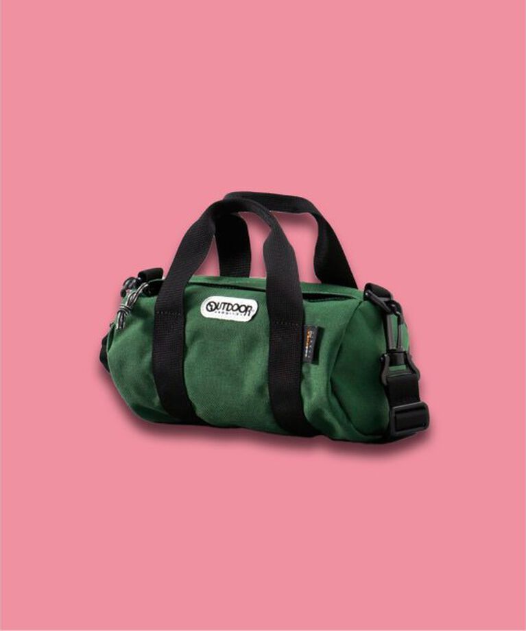 OUTDOOR PRODUCTS Usual Things「追加3  230  ROLL BOSTON SMALL SOLID」|ショルダー・メッセンジャー|グリーン