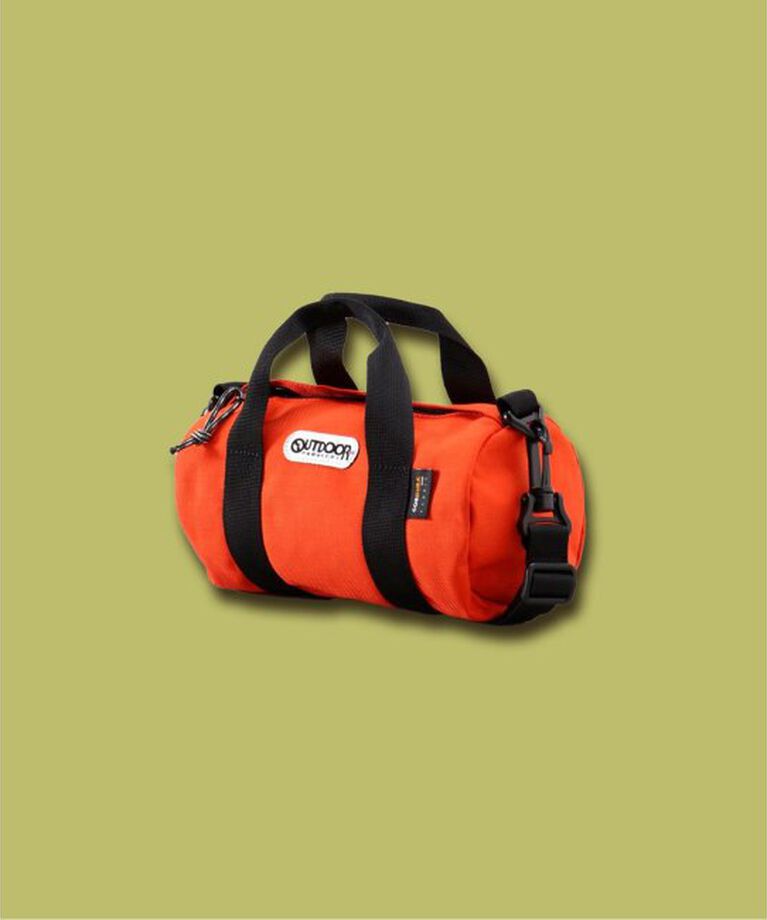 OUTDOOR PRODUCTS Usual Things「追加3  230  ROLL BOSTON SMALL SOLID」|ショルダー・メッセンジャー|オレンジ