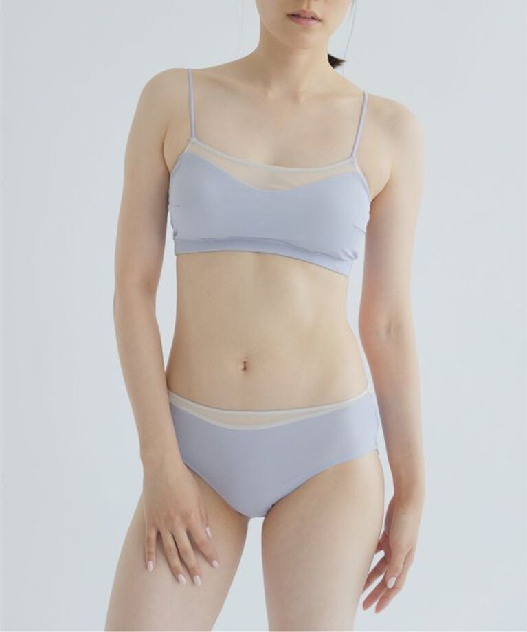 EMILYWEEK「【AI MITOMA×EMILY WEEK】メッシュトリムショーツ」|インナー|