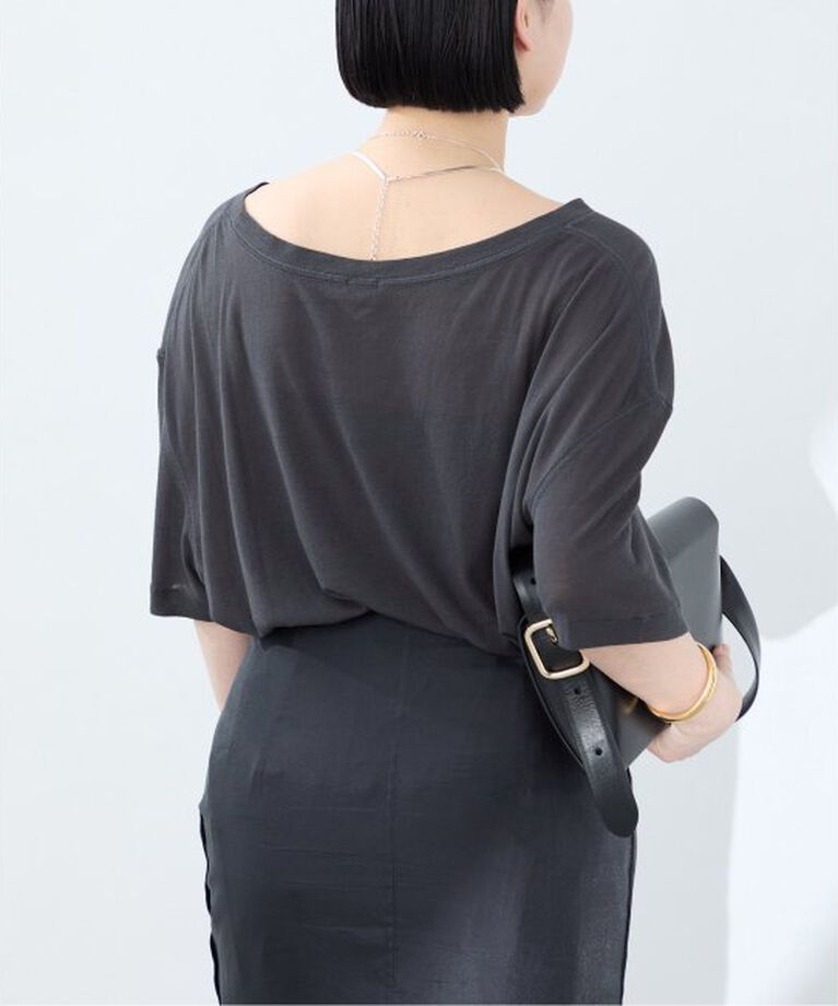 VERMEIL par iena「TANC TOKYO タンクトウキョウ  LOOSE SHORTSLEEVE TEE TC25A-054」|Tシャツ・カットソー|
