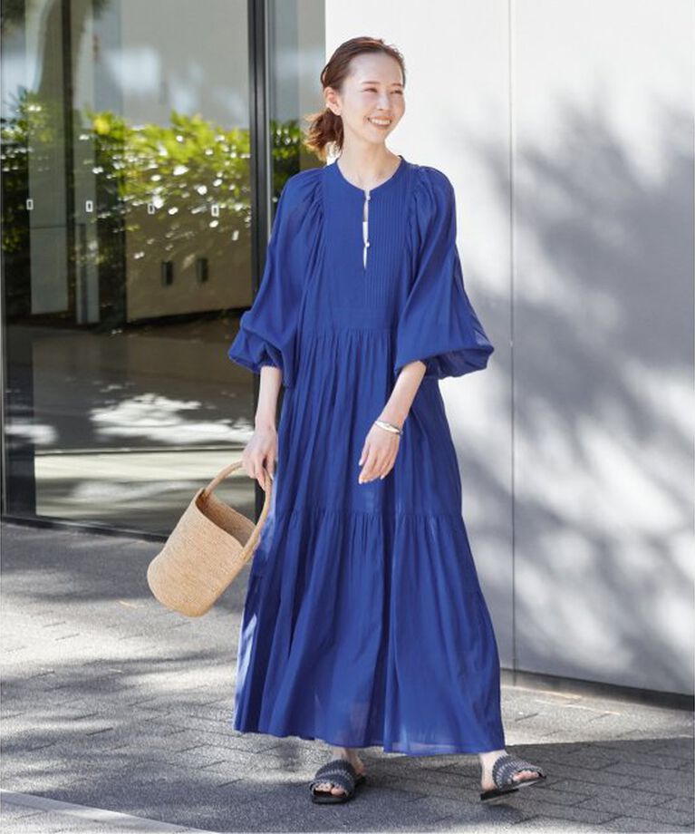 JOURNAL STANDARD「オリエンタルマキシワンピース」|ワンピース|ブルー A