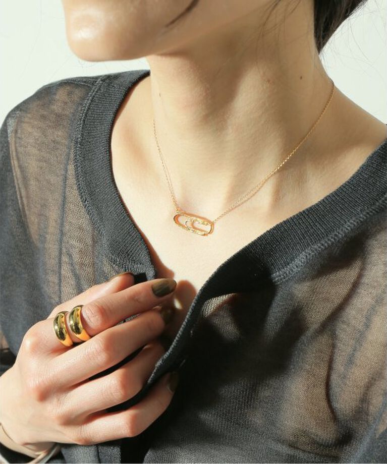 JOURNAL STANDARD「【NORME】 UNCUT CLIP NECKLACE」|ネックレス|