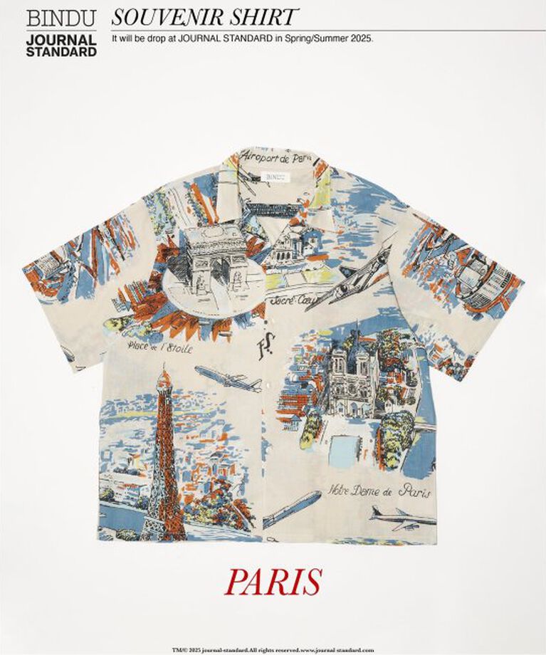 JOURNAL STANDARD「BINDU / ビンドゥー Indian cotton pattern S/S」|シャツ・ブラウス|ベージュ B