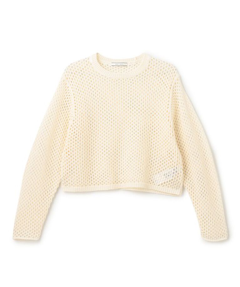 BEIGE,「【Precious 6月号掲載】GASPARD / メッシュニット」|ニット・セーター|