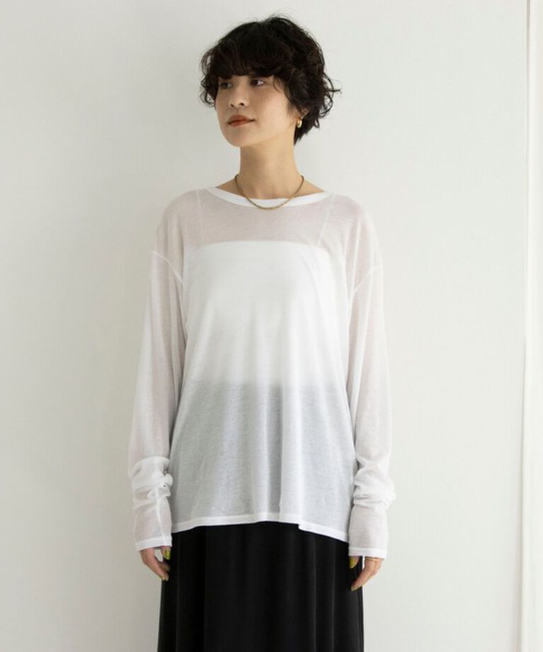 NOLLEY'S「MY STANDARD ルーズシアーロンT」|Tシャツ・カットソー|