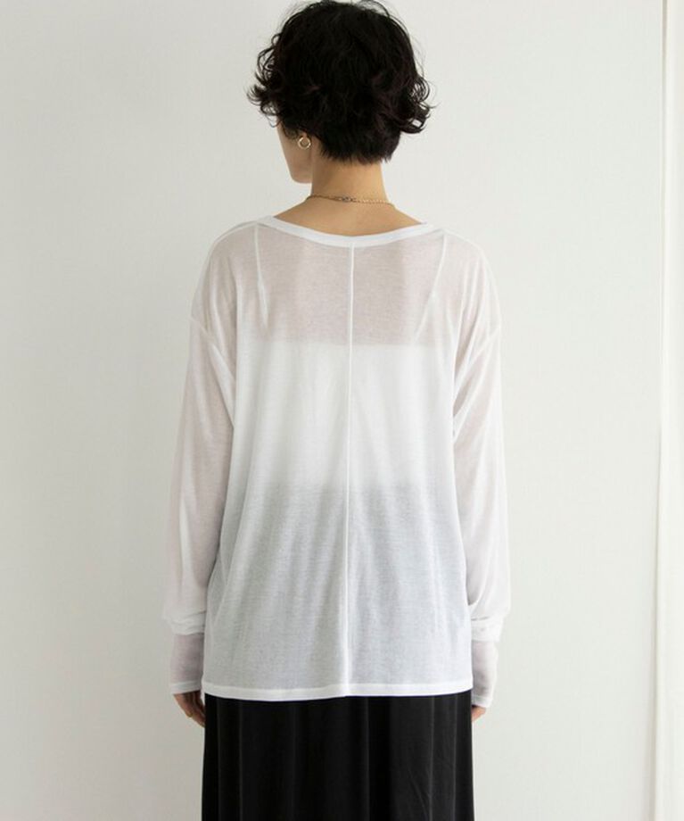 NOLLEY'S「MY STANDARD ルーズシアーロンT」|Tシャツ・カットソー|