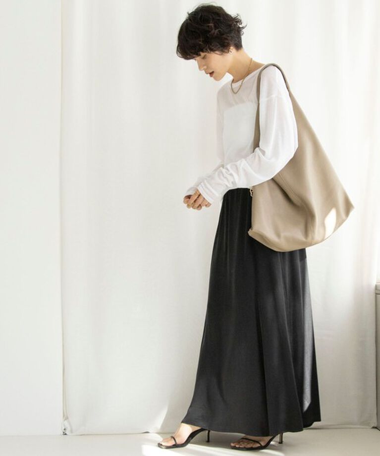 NOLLEY'S「MY STANDARD ルーズシアーロンT」|Tシャツ・カットソー|