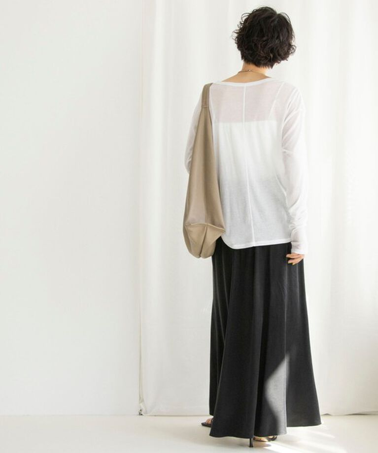 NOLLEY'S「MY STANDARD ルーズシアーロンT」|Tシャツ・カットソー|