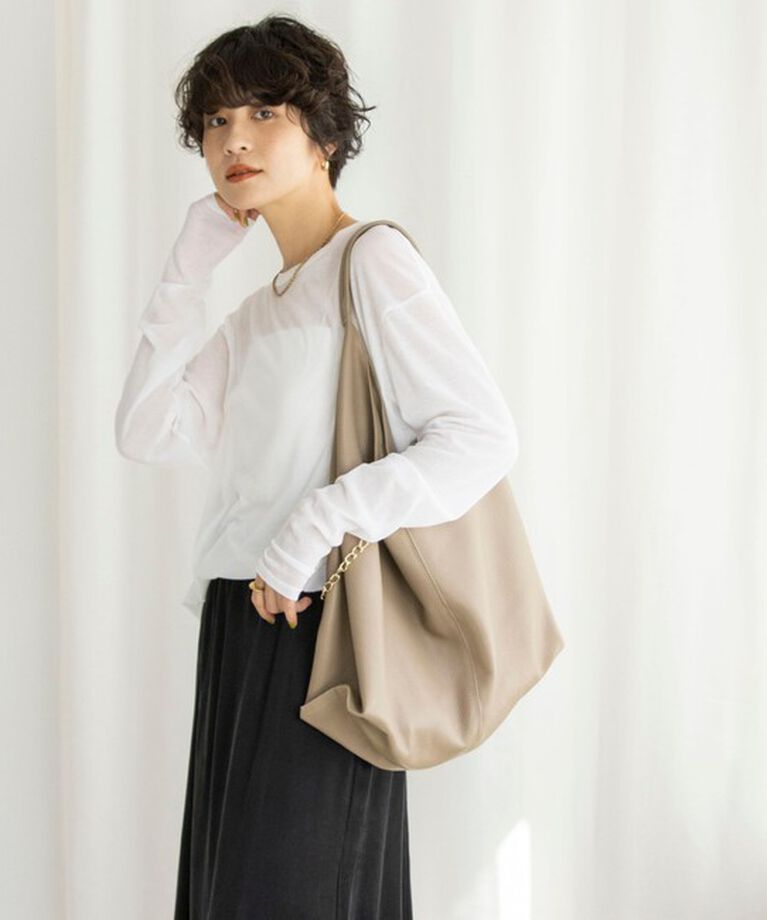 NOLLEY'S「MY STANDARD ルーズシアーロンT」|Tシャツ・カットソー|