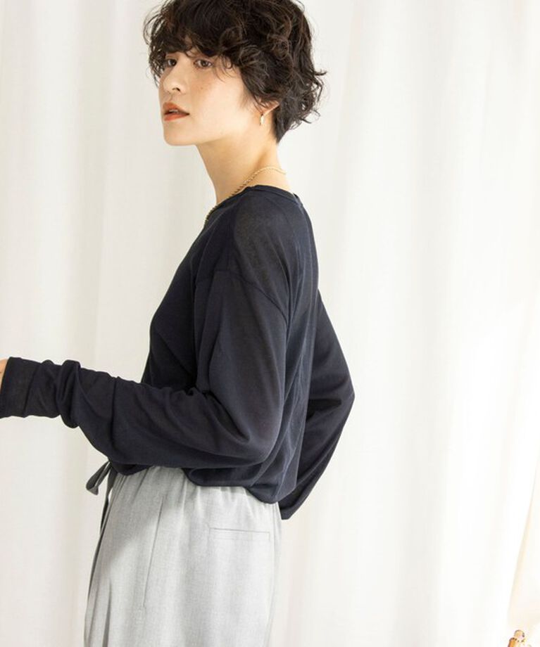 NOLLEY'S「MY STANDARD ルーズシアーロンT」|Tシャツ・カットソー|