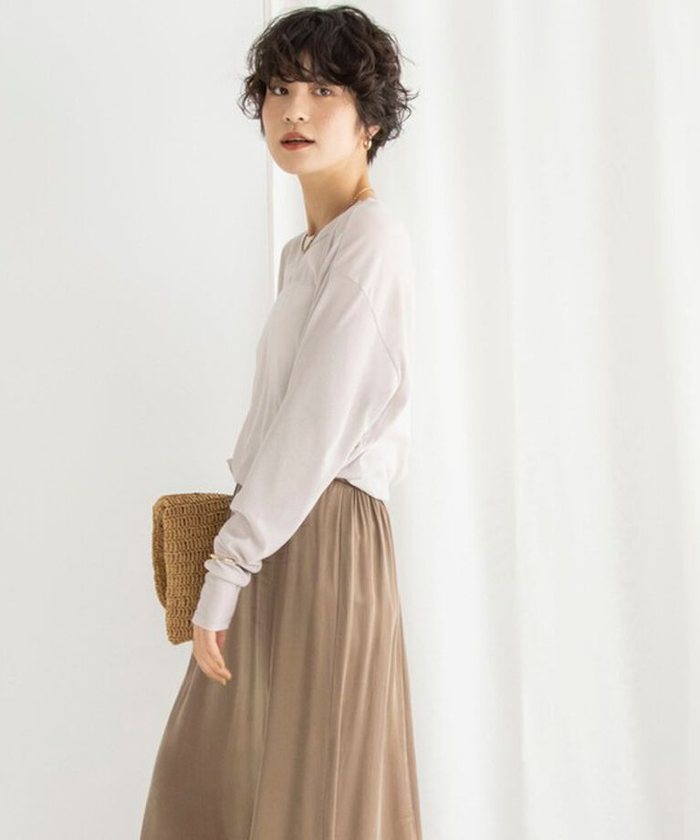 NOLLEY'S「MY STANDARD ルーズシアーロンT」|Tシャツ・カットソー|