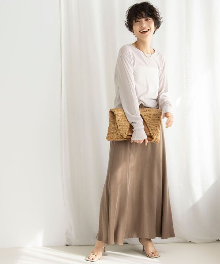 NOLLEY'S「MY STANDARD ルーズシアーロンT」|Tシャツ・カットソー|