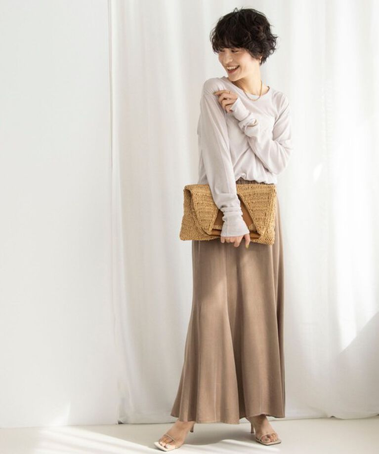 NOLLEY'S「MY STANDARD ルーズシアーロンT」|Tシャツ・カットソー|