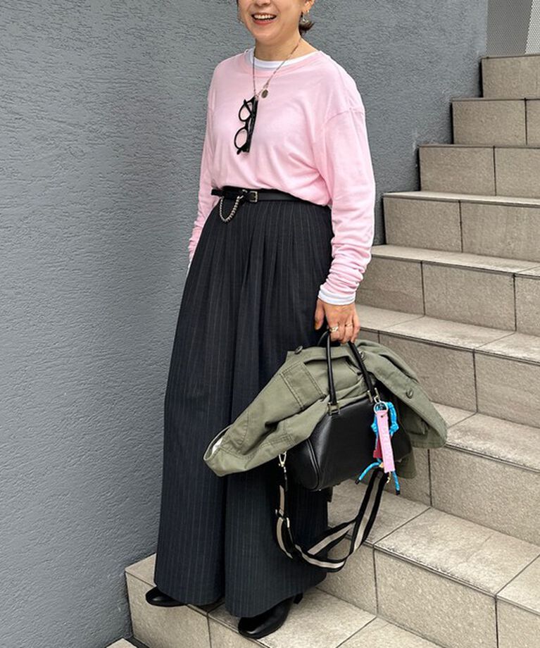 NOLLEY'S「MY STANDARD ルーズシアーロンT」|Tシャツ・カットソー|
